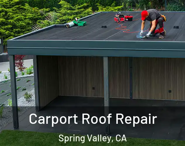  Carport Roof Repair Spring Valley, CA