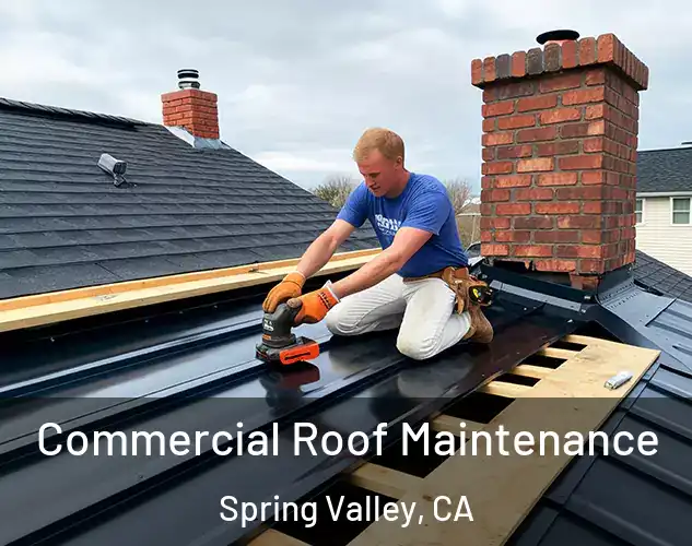  Commercial Roof Maintenance Spring Valley, CA