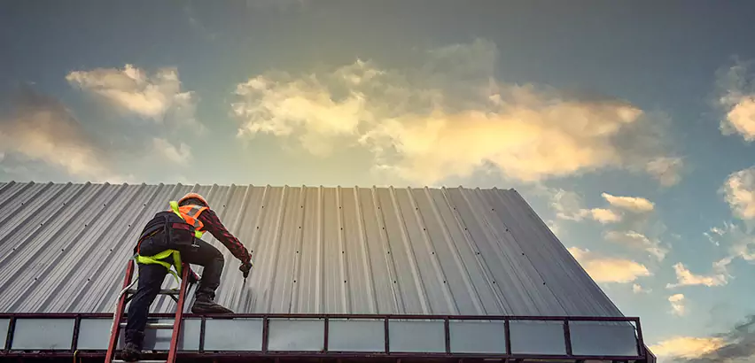 Commercial Built-Up Roof Installation in Spring Valley