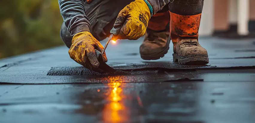 EPDM Roof Repair Tape Application in Spring Valley