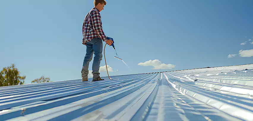 EPDM Roofing Installation Drip Edge in Spring Valley