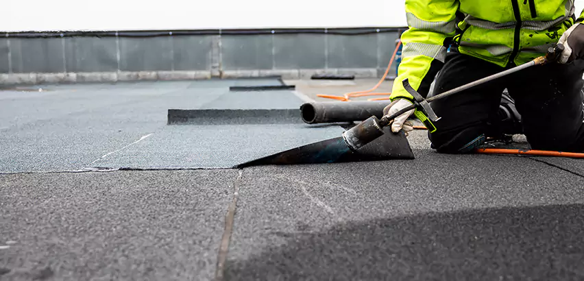 Residential Flat Roof Repair in Spring Valley