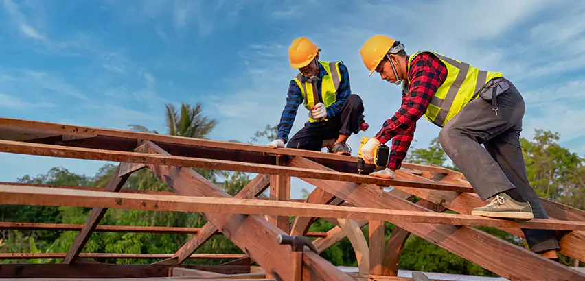 Mobile Home Roof Truss Repair in Spring Valley