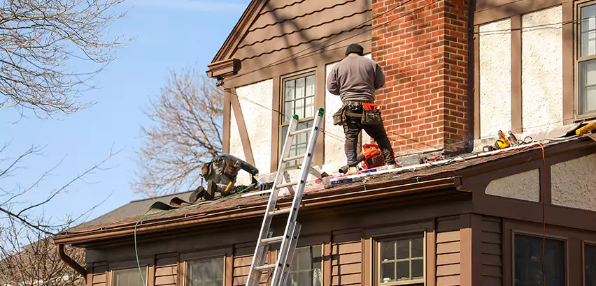 Roof Siding Trim Repair in Spring Valley