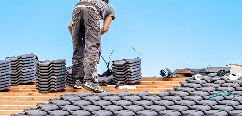 Replacing Tile Roof Underlayment in Spring Valley