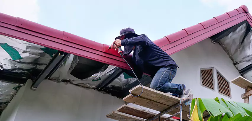 Residential Wind Damage Roof Repair in Spring Valley