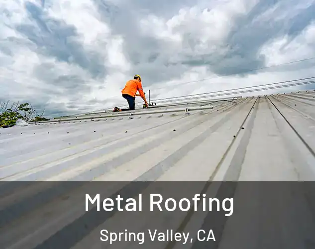  Metal Roofing Spring Valley, CA