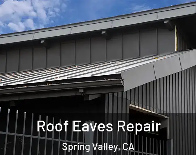  Roof Eaves Repair Spring Valley, CA