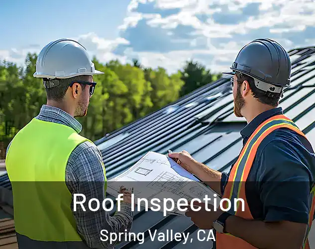  Roof Inspection Spring Valley, CA
