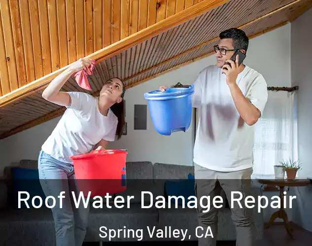  Roof Water Damage Repair Spring Valley, CA