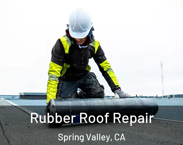  Rubber Roof Repair Spring Valley, CA