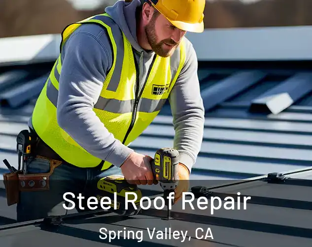  Steel Roof Repair Spring Valley, CA