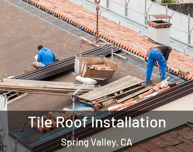  Tile Roof Installation Spring Valley, CA